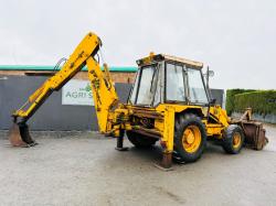 JCB 3CX PROJECT 8 HUB REDUCTION BACK END*C/W 4 IN ONE BUCKET*VIDEO*