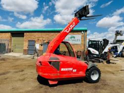 MANITOU SLT415B TELEHANDLER*C/W PALLET TINES*VIDEO*