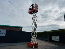 SNORKEL S3219E SCISSOR LIFT*YEAR 2017*READING 70 HOURS*VIDEO*
