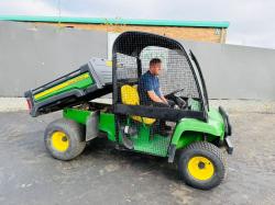 JOHN DEERE TX 4X2 GATOR*YEAR 2017*C/W ELECTRIC TIP*VIDEO*