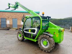 MERLO P27.6+ TURBO TELEHANDLER*C/W PALLET TINES*YEAR 2017*VIDEO*