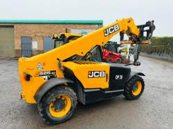 JCB 525-60 HI VIZ TURBO TELEHANDLER*YEAR 2019*C/W BUCKET & TINES*VIDEO*