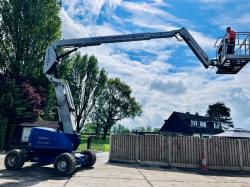 JLG 600AJ AIREL PLATFORM * 60FT REACH * C/W TELESCOPIC BOOM *VIDEO*