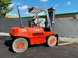 LINDE H50 FORKLIFT*C/W PALLET TINES*VIDEO*
