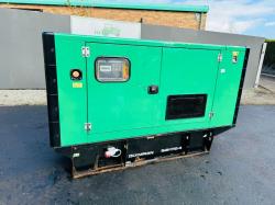 OLYMPIAN GEP110-4 110KVA GENERATOR*C/W PERKINS ENGINE*VIDEO*