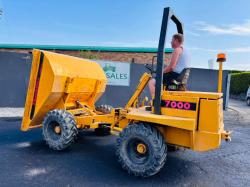 THWAITES 7000 3 TONNE STRAIGHT TIP DUMPER*VIDEO* 