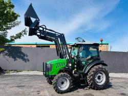 NEW *UNUSED*SIROMER TZ04D FRONT LOADER TRACTOR *C/W LOADER AND 3 IN 1 BUCKET*VIDEO*