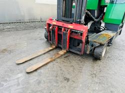 COMBILIFT C4000 GAS FORKLIFT*C/W FORK POSITIONER*VIDEO*