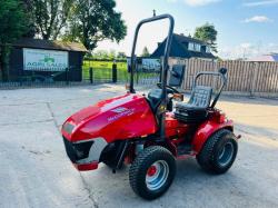 MCCORMICK G30R 4WD COMPACT TRACTOR *1368 HOURS* C/W REVERSE DRIVE*VIDEO*