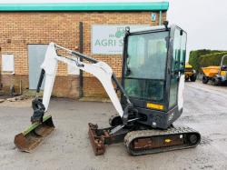 BOBCAT E17 EXCAVATOR*1503 HOURS*YEAR 2019*C/W BUCKET*VIDEO*
