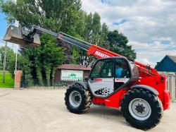 MANITOU MLT932 4WD TELEHANDLER * 9 METER REACH * C/W TINES & BUCKET*VIDEO*