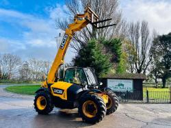 JCB 531-70 4WD TURBO TELEHANDLER *YEAR 2013* C/W PALLET TINES *VIDEO*