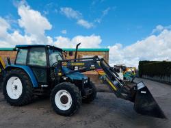 NEW HOLLAND 7635 4WD TRACTOR*C/W FRONT LOADER*VIDEO*