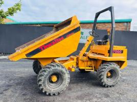 THWAITES 7000 3 TONNE STRAIGHT TIP DUMPER*VIDEO*