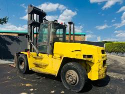 HYSTER H12.00 12 TONNE FORKLIFT 2 STAGE MAST*C/W PALLET TINES*VIDEO*