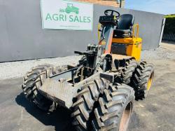TEREX 1 TONNE HD1000*C/W DUEL WHEELS*1134 HOURS*YEAR 2010*VIDEO*