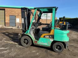 MITSUBISHI FD30NT FORKLIFT*C/W PALLET TINES*YEAR 2015*VIDEO*