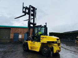 HYSTER H8.00XM 2 STAGE MASTED FORKLIFT*C/W SIDESHIFT*