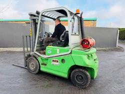 DRAGO 250 3 STAGE MAST FORKLIFT*C/W SIDESHIFT*VIDEO*