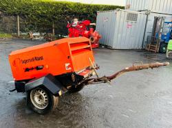 INGERSOL RAND AIR COMPRESSOR*C/W 3 CYLINDER KUBOTA ENGINE*VIDEO*