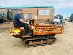 YANMAR TRACKED DUMPER*C/W HYDRAULIC TIP*VIDEO*