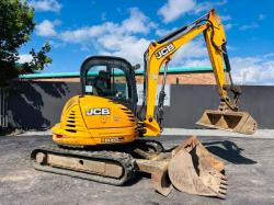 JCB 8065 EXCAVATOR*C/W 3 BUCKETS*READING 3578 HOURS*VIDEO*