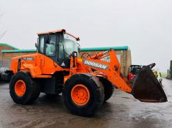 DOOSAN DL200-3 LOADING SHOVEL*C/W BUCKET*YEAR 2015*VIDEO*