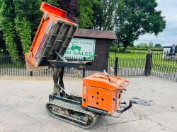 WINBULL WB600 HIGH TIP TRACKED DUMPER C/W MANAL GEAR BOX *VIDEO*