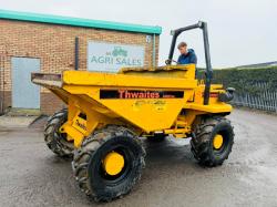 THWAITES 6 TONNE DUMPER*C/W PERKINS ENGINE*VIDEO*