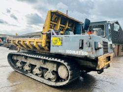 MOROOKA MST2300 TRACKED DUMPER (TRACKS NOT TURNING SPARE AND REPAIRS) *VIDEO*