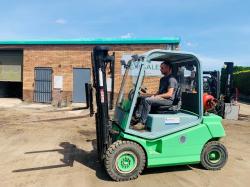 CESAB DRAGO 250E GAS FORKLIFT*C/W SIDESHIFT*VIDEO*