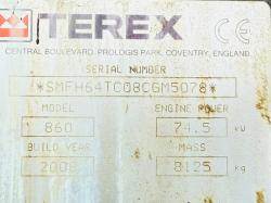 TEREX 860 BACKHOE DIGGER*C/W EXTENDED DIG*VIDEO*