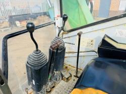 MITSUBISHI MX55 RUBBER TRACKED EXCAVATOR*C/W OFFSET BOOM*VIDEO*