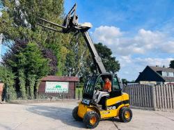 JCB TLT30D 4WD TELETRUCK *YEAR 2015* C/W HYDRAULIC TURN TABLE & TINES *VIDEO*
