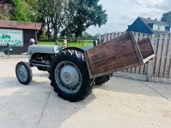 GREY FERGUSON 2WD TRACTOR C/W REAR BACK BOX *VIDEO*