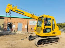 KOMATSU LC605 TRACKED CRANE*C/W RUBBER TRACKS*VIDEO*