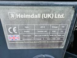 HEIMDALL LIGHTING TOWERS*C/W HYDRAULIC LEGS*YEAR 2015*VIDEO*