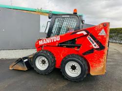MANITOU 1500R SKIDSTEER*C/W BUCKET*YEAR 2021*NEW TYRES*2382 HOURS*VIDEO*