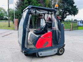 HAKO JONAS 1200E RIDE ON SWEEPER * YEAR 2014, 2353 HOURS*VIDEO*