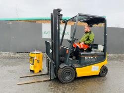 STILL R60-25 ELECTRIC FORKLIFT*C/W PALLET TINES*VIDEO*
