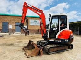 KUBOTA KX121-3 EXCAVATOR*C/W GRAPPLE*3141 HOURS*VIDEO*