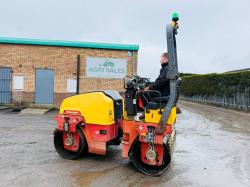 DYNAPAC CC1200 ROLLER*YEAR 2013*C/W KUBOTA ENGINE*VIDEO*