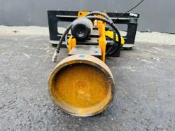 NEW*2025*CAPTOK CK-D680 HYDRAULIC POST KNOCKER TO SUIT SKIDSTEER*VIDEO*