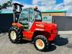 MANITOU M26-4 3 STAGE MASTED FORKLIFT*C/W PALLET TINES*VIDEO*