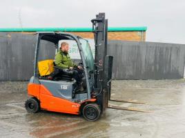 TOYOTA TRAIGO 48 18 ELECTRIC FORKLIFT*C/W SIDESHIFT*YEAR 2017*