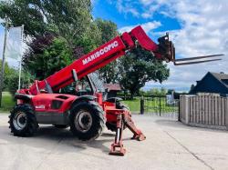 MANITOU MT1335SL 4WD TELEHANDLER *13 METER REACH* C/W PALLE TINES *VIDEO*