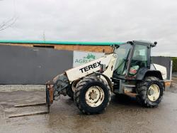 TEREX T250 WHEELED LOADER*C/W PALLET TINES*VIDEO*