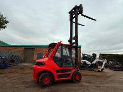 LINDE H70D FORKLIFT*C/W FORK POSITIONER*VIDEO*