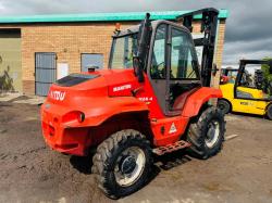 MANITOU M26-4 ROUGH TERRAIN FORKLIFT*YEAR 2018*C/W PALLET TINES*VIDEO*