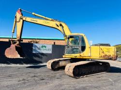 KOMATSU PC210LC-6 TRACKED EXCAVATOR *C/W BUCKET*VIDEO*